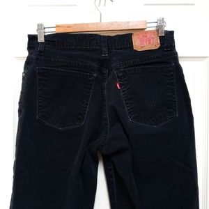 Vintage Levi's 550 Black Denim Jeans